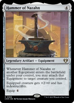 Hammer of Nazahn Commander Masters